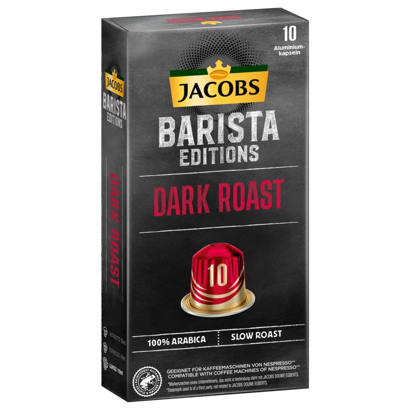 Jacobs Barista Editions Dark Roast 52g, 10 Kapseln